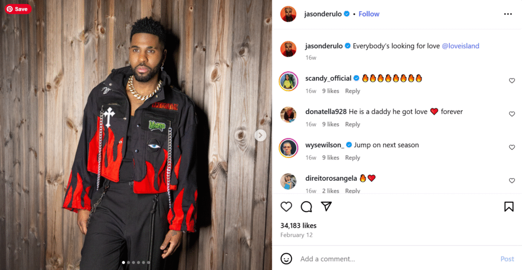 Jason Derulo Sänger Jason Derulo Sänger