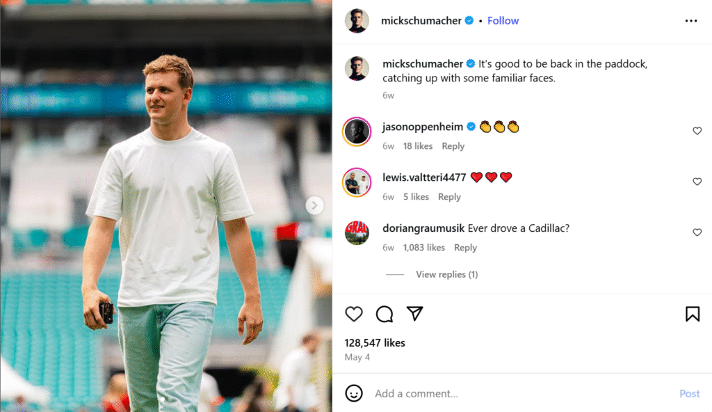 Mick Schumacher Freundin Mick Schumacher Freundin