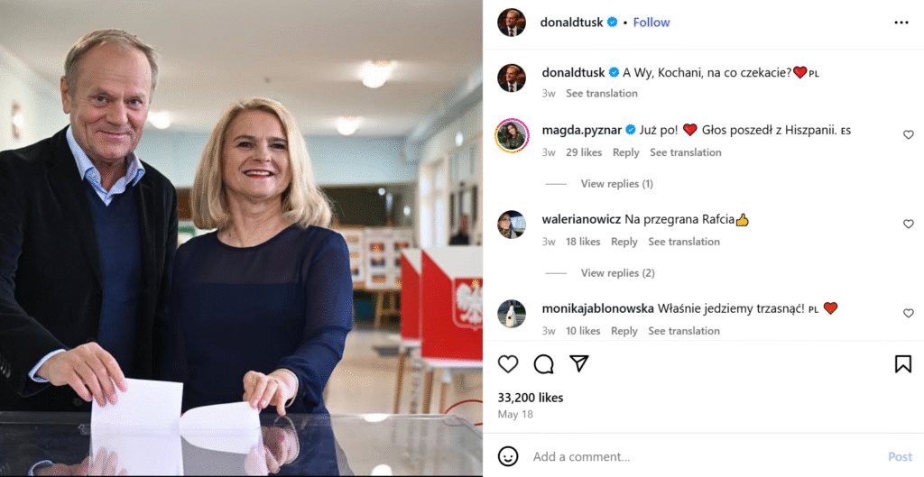 Donald Tusk Ehefrau