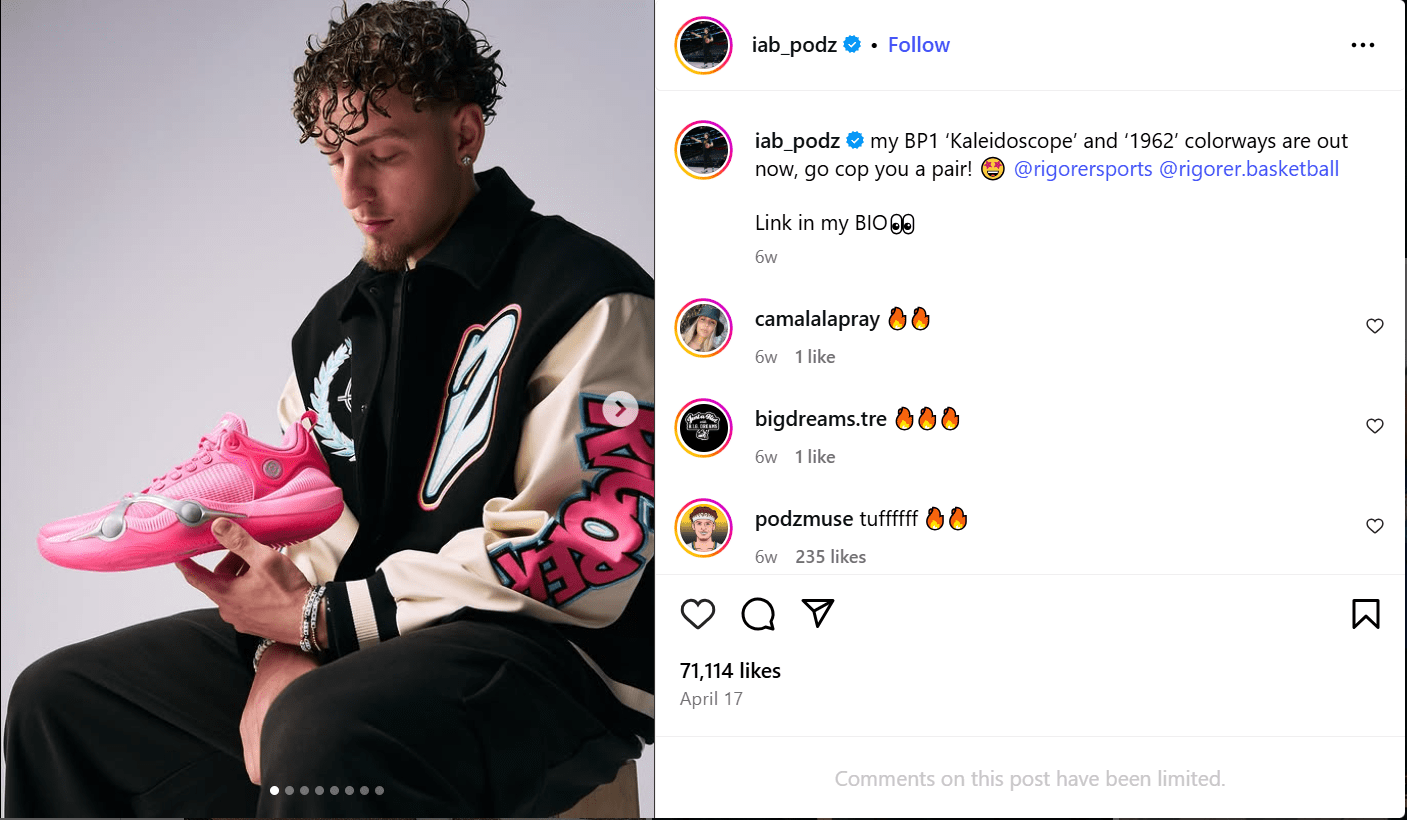 Brandin Podziemski vermögen