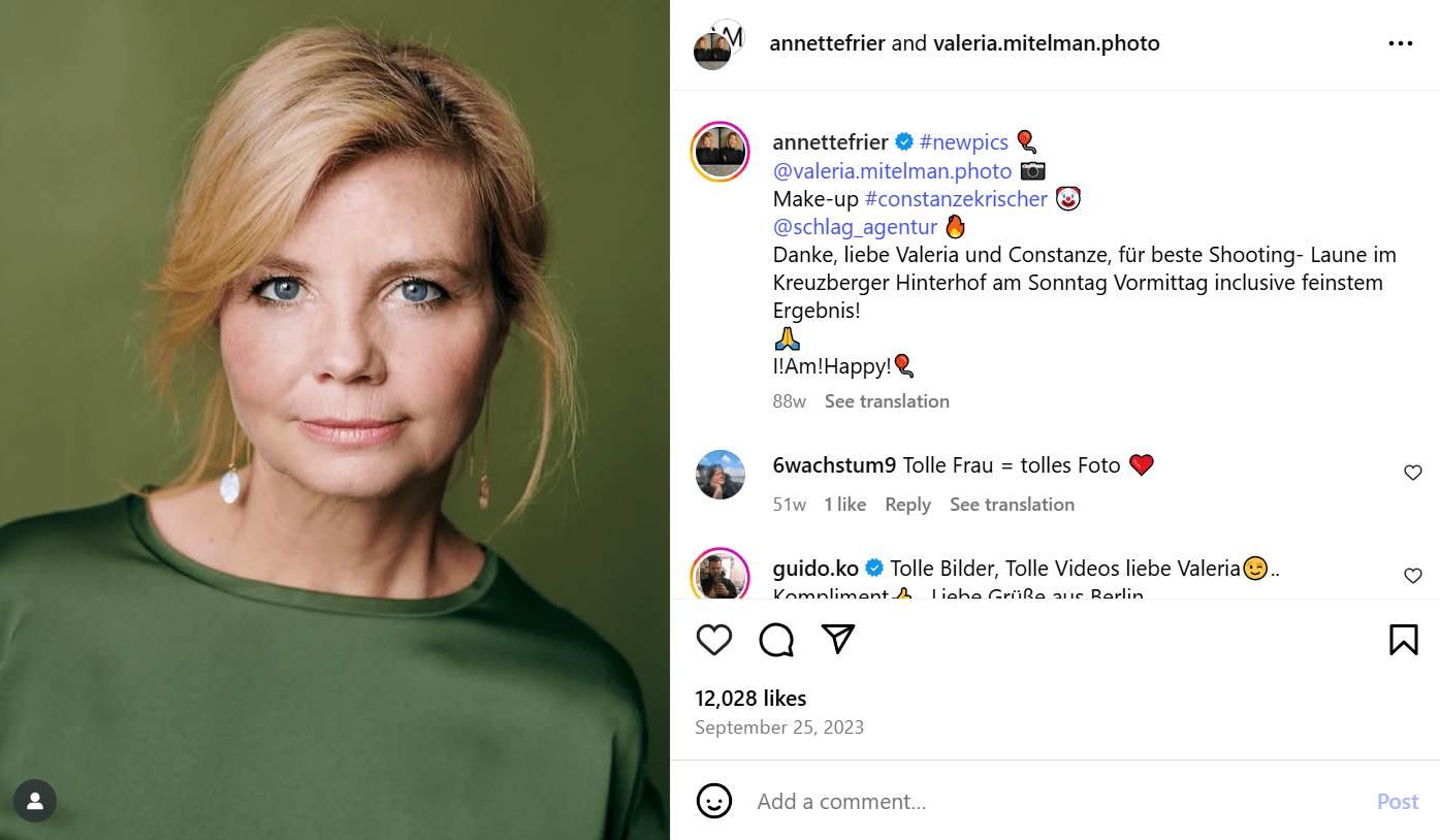 Annette Frier Schauspielerin
