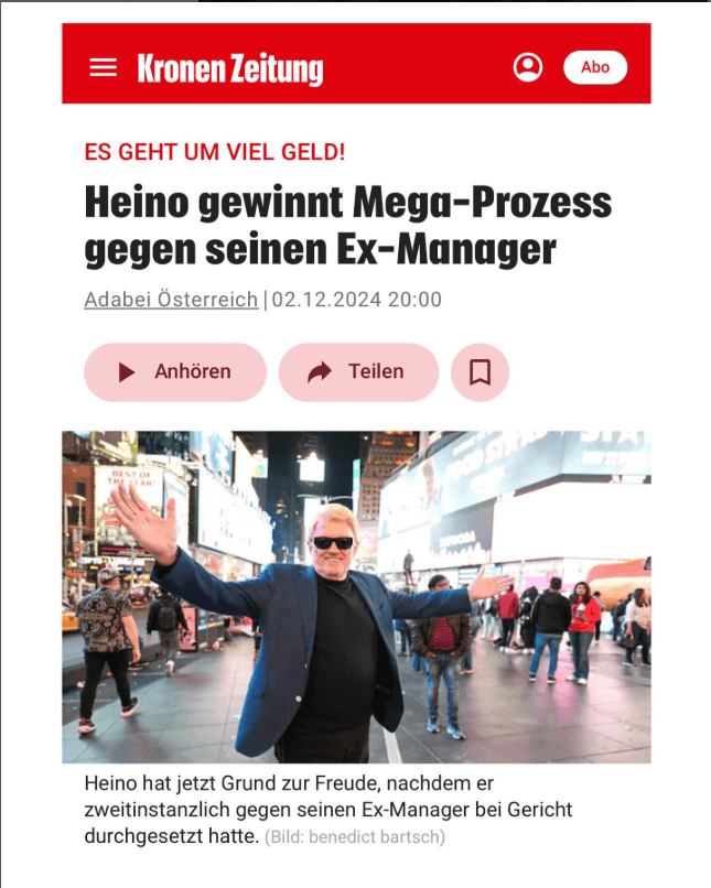 Heino Ehefrau