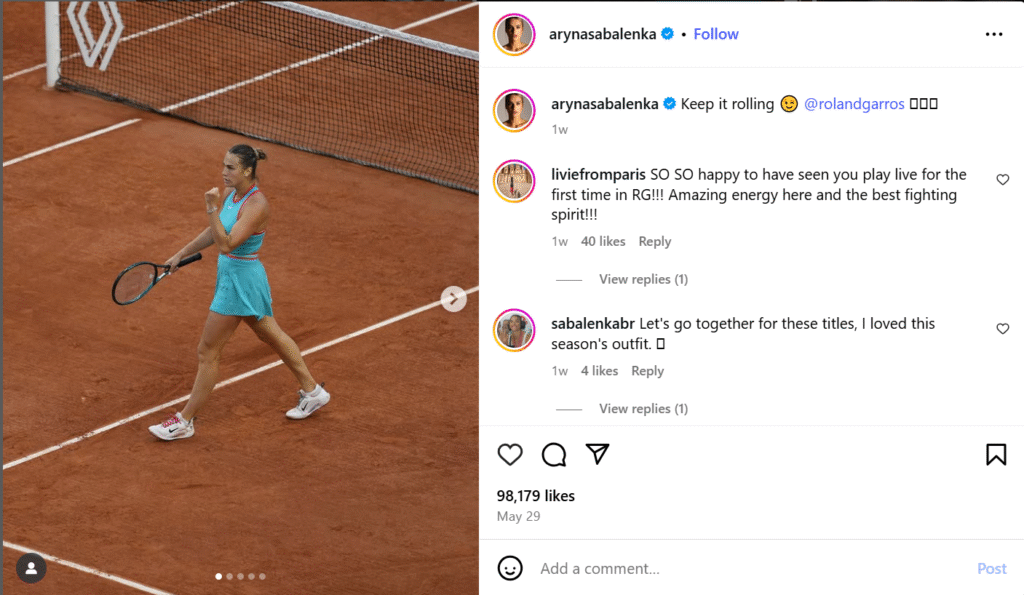 Aryna Sabalenka Freund Aryna Sabalenka Freund