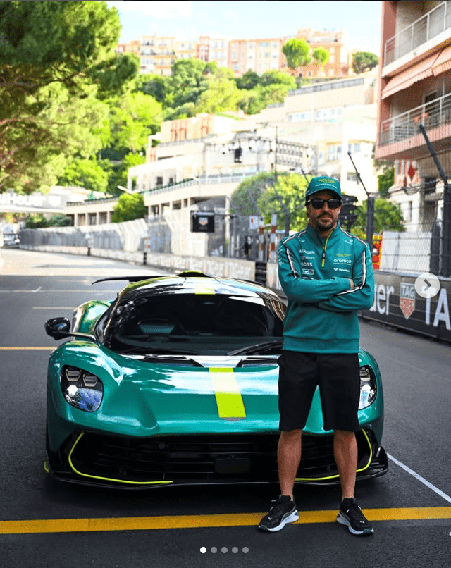 Fernando Alonso Freundin