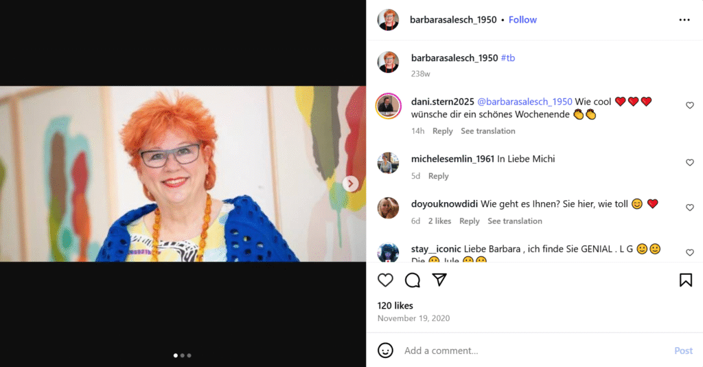 Barbara Salesch Alter