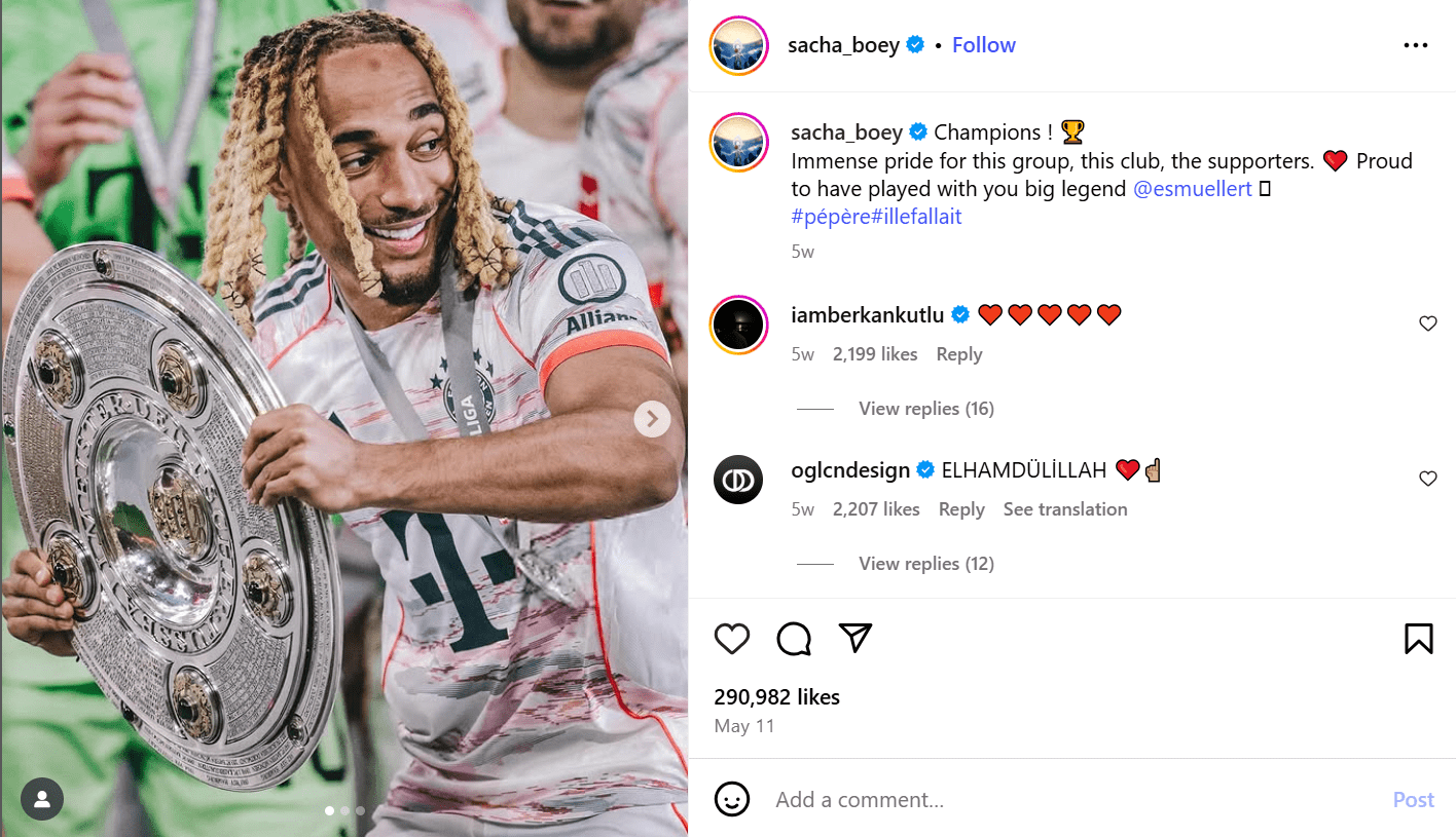Sacha Boey Freundin