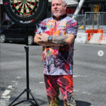 Peter Wright Ehefrau